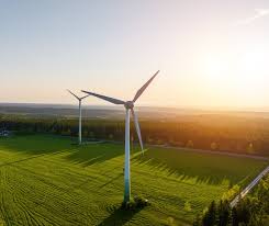 Twin Rivers Wind Farm in East Riding of Yorkshire