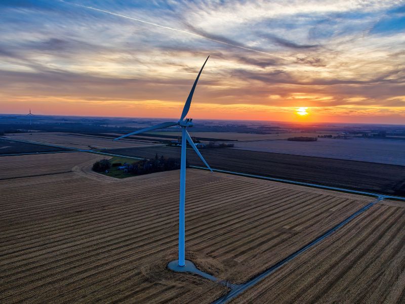 wind development farmland England