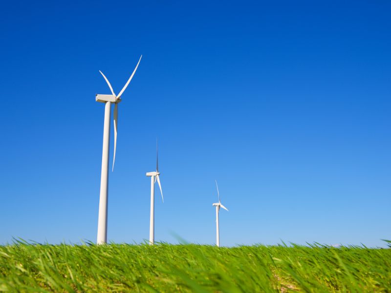wind energy on rural land UK